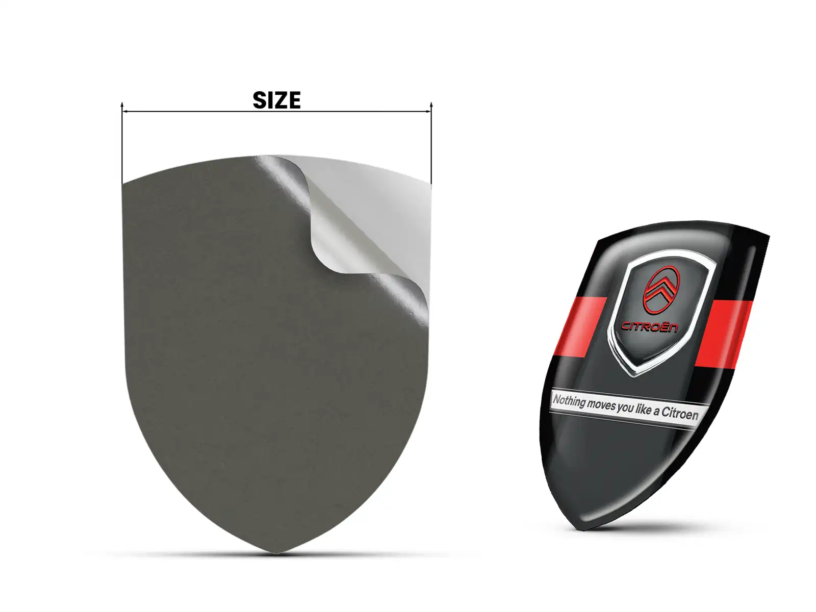 Citroen Silikonsticker Auto Edition Hochwertig Anpassbar